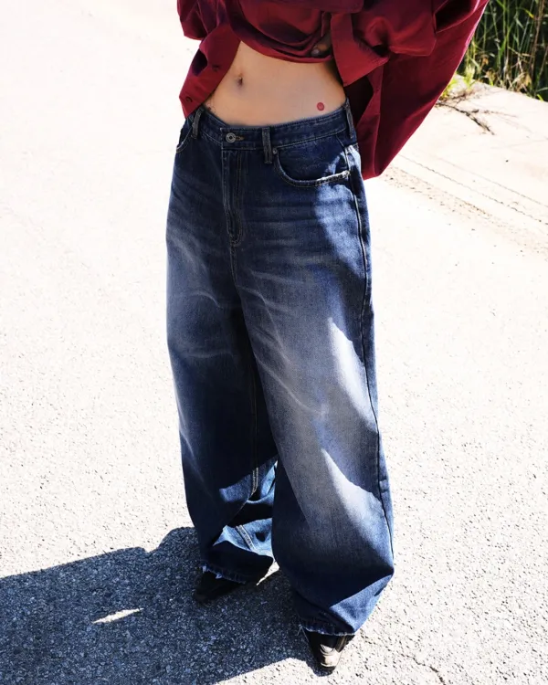 25FW bitter washing jeans