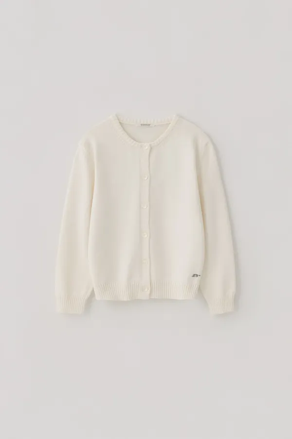 1st re-stock) T/T Soft arc cardigan (ivory)