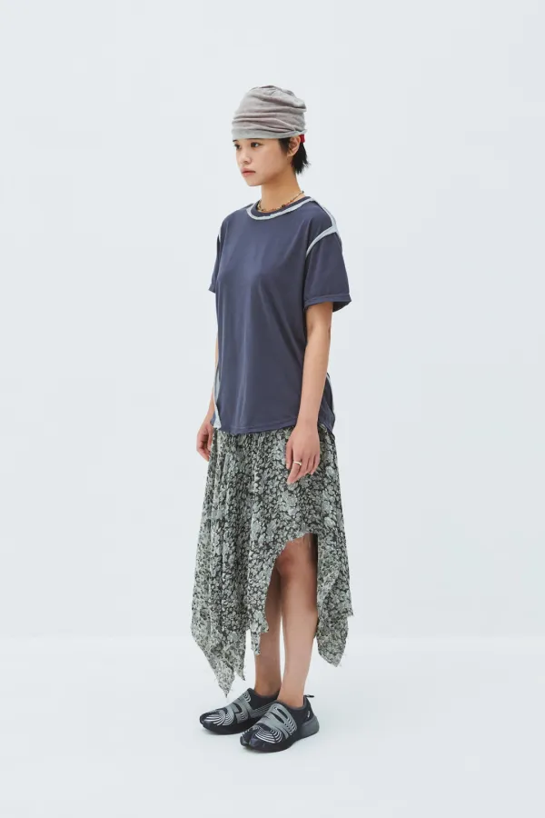 FUSED T-SHIRT LIGHT GREY