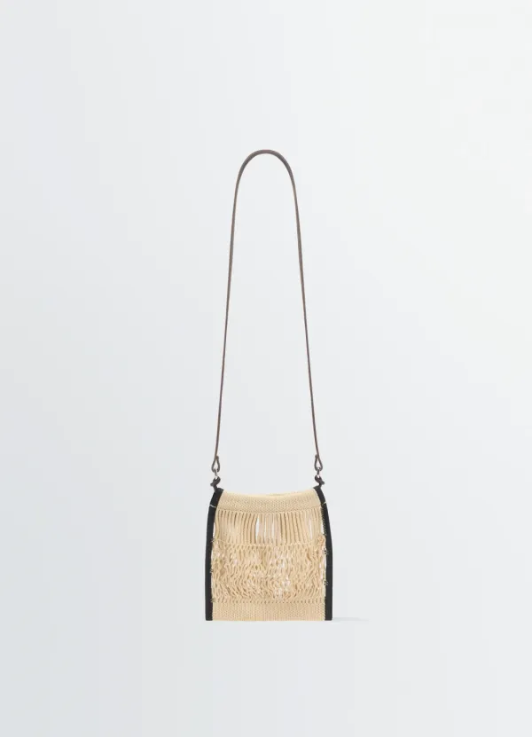 MINI CROSSBODY FILT NET BAG