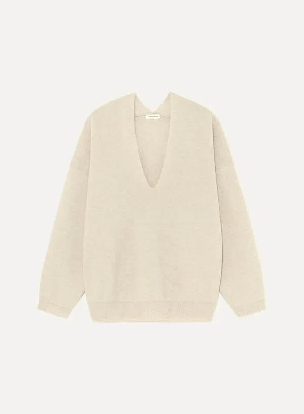 Ramona Knit Top Oatmeal
