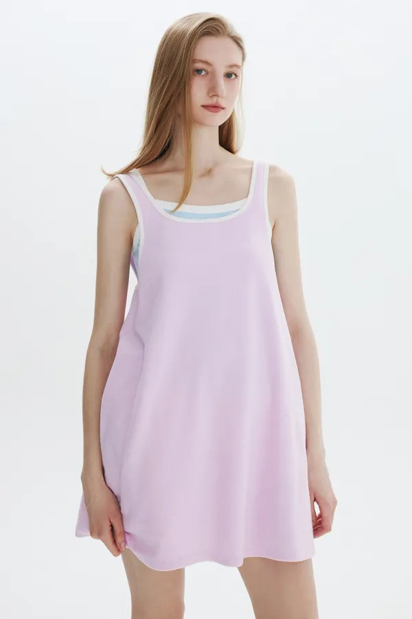 [26SM clove] Terry One Piece (Lavender)