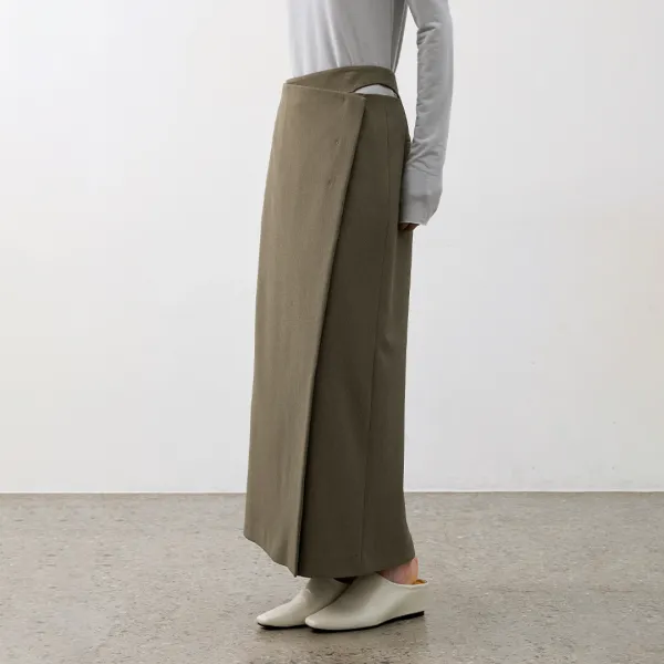 (SK-5042)CYNTHIA CUTOUT MAXI SKIRT