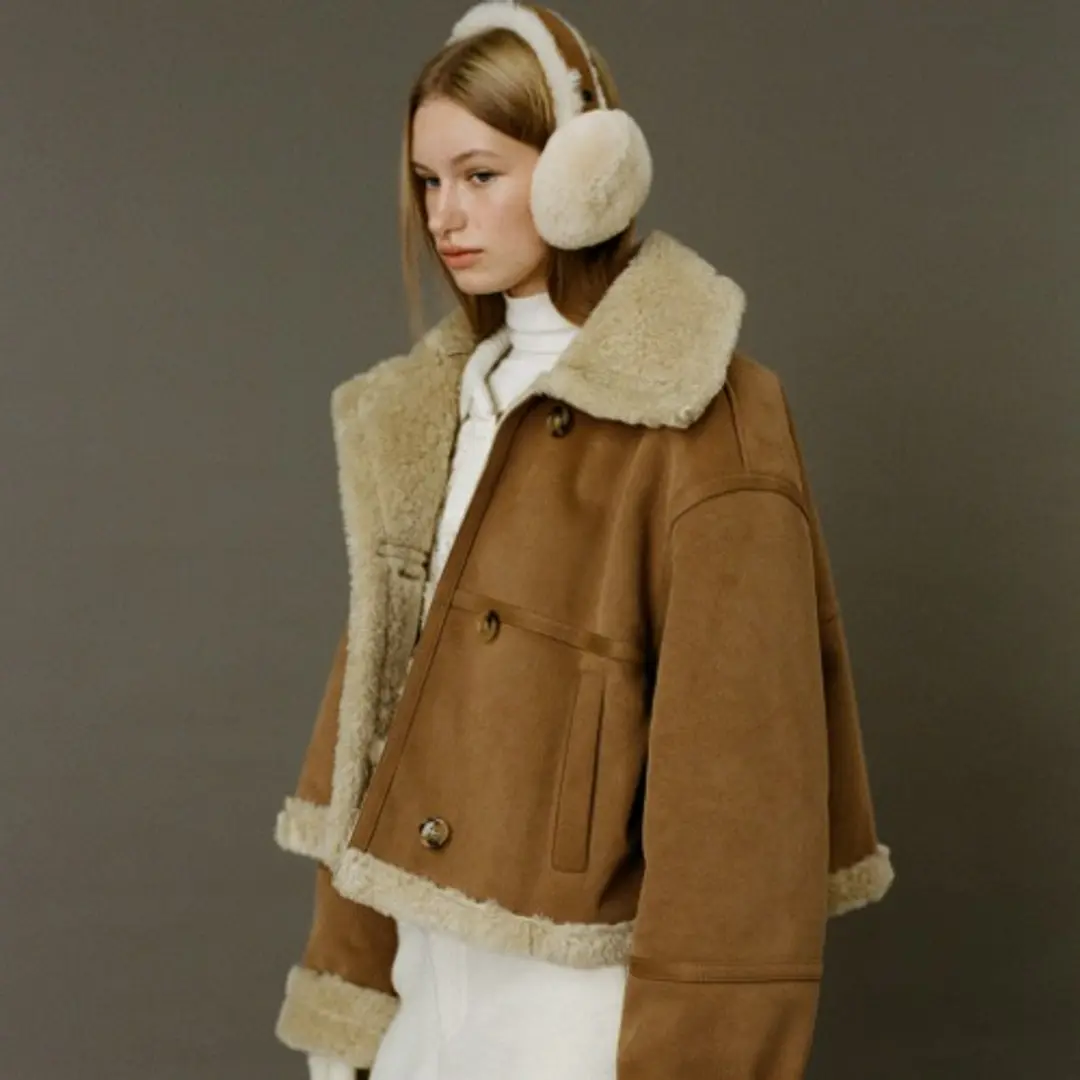 베이오드 Suede shearling mustang 상품 이미지 2