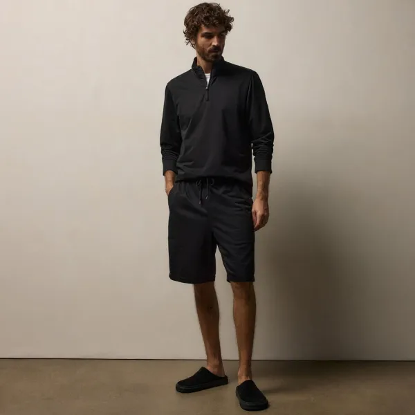 Fine French Terry Short - Black