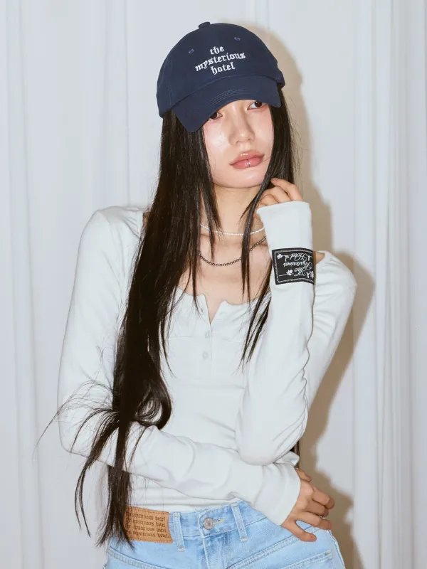 2026 TMH HORSE BALL CAP - NAVY