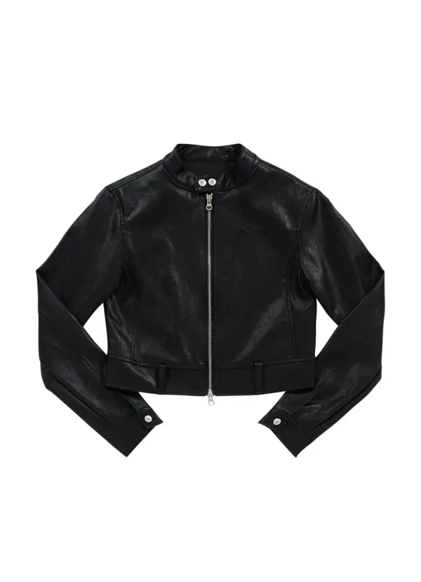 SLIM LEATHER JACKET