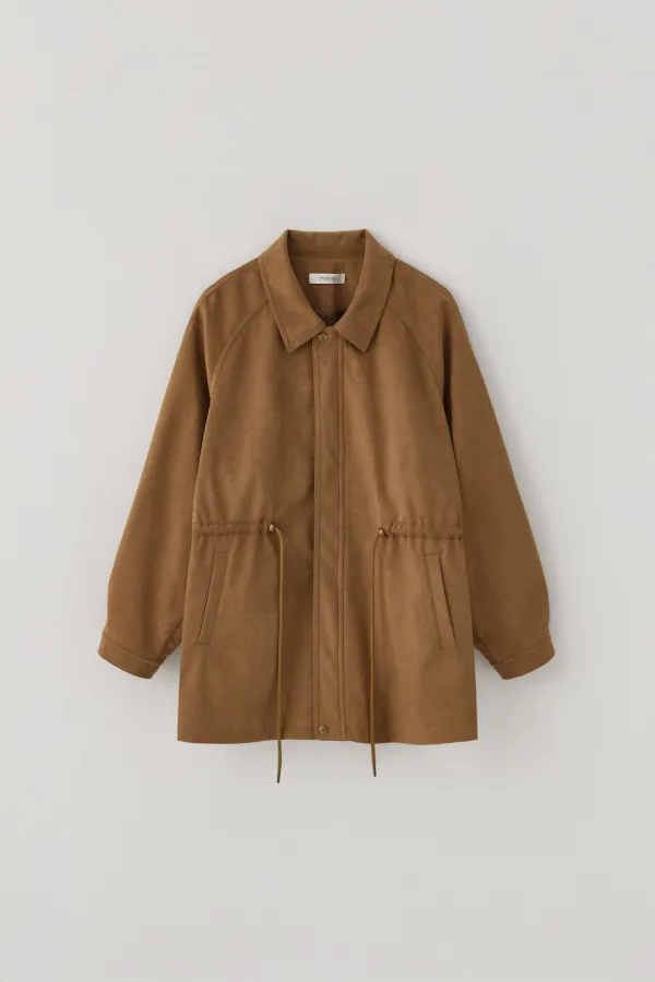 (3rd re-stock) T/T Urban suede jacket (camel)