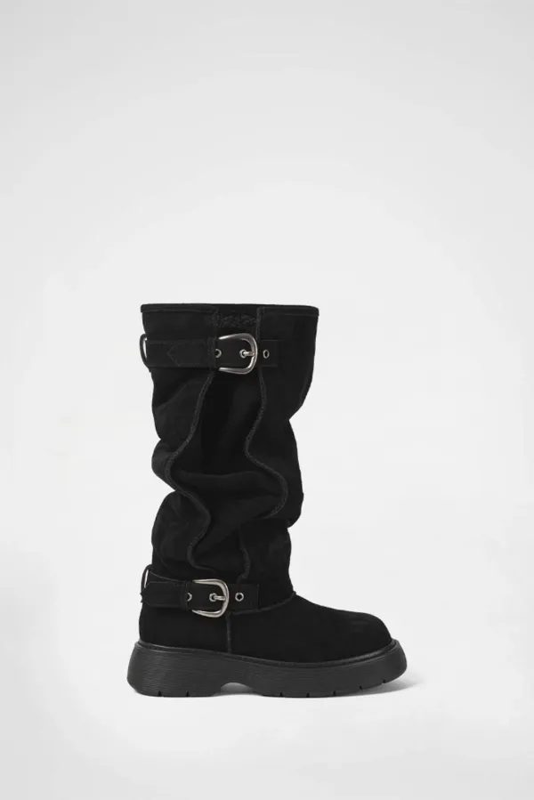 FURVEN LONG BOOTS / BLACK