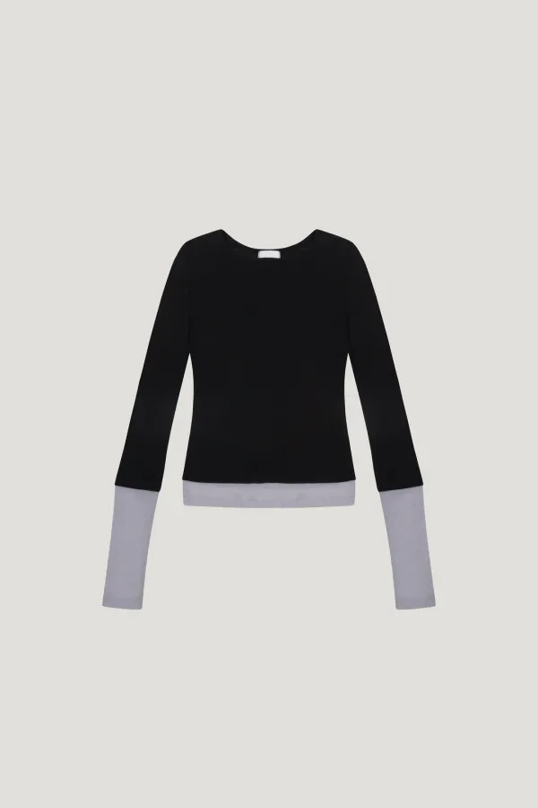 Layered Tencel T (black)