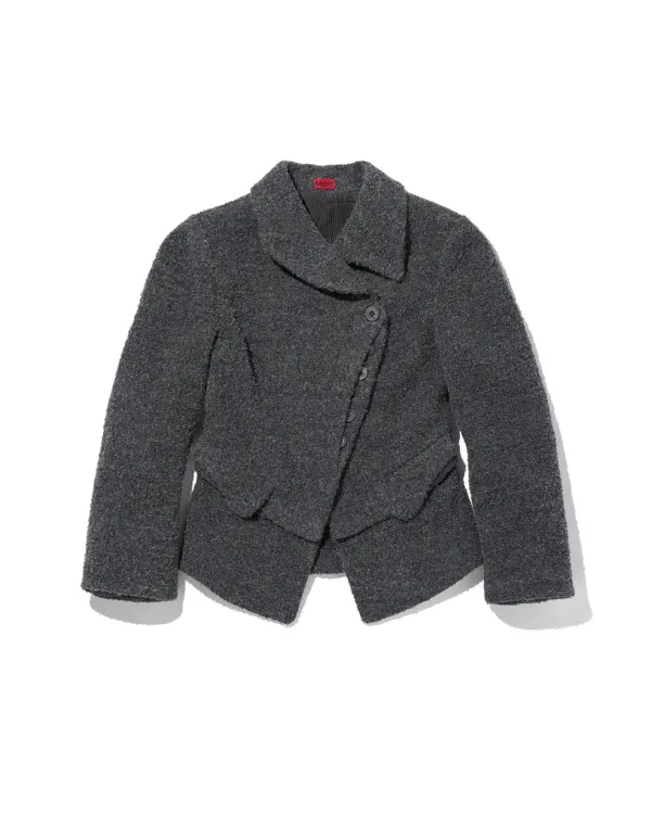 TILTED WOOL BLAZER_GREY