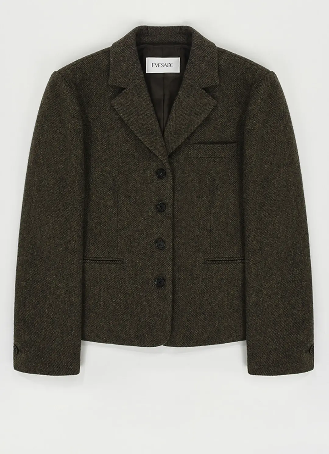이브세이지 Single wool short jacket 상품 이미지 1