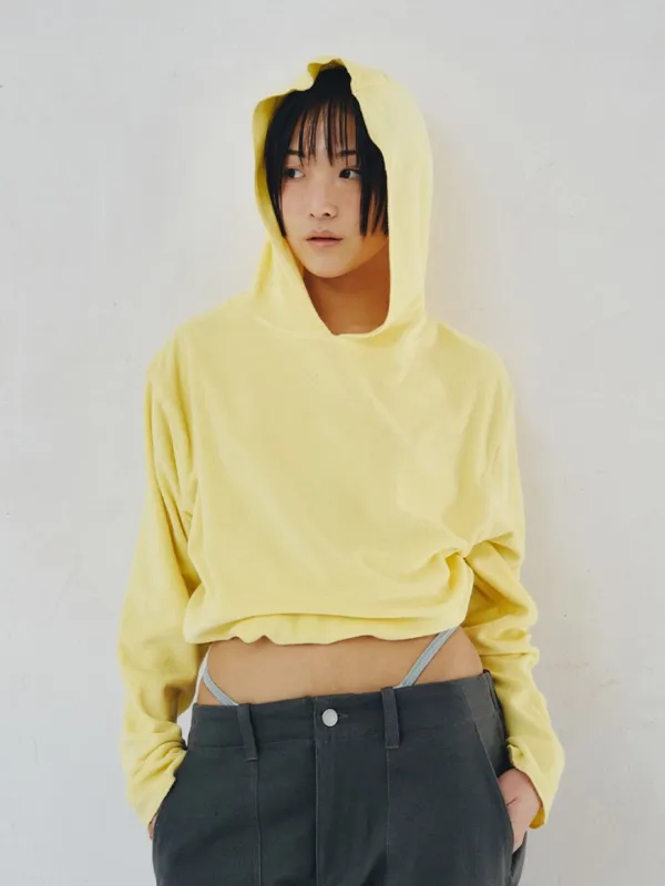 [PLZPROJECT]TERRY HOOD, BUTTER