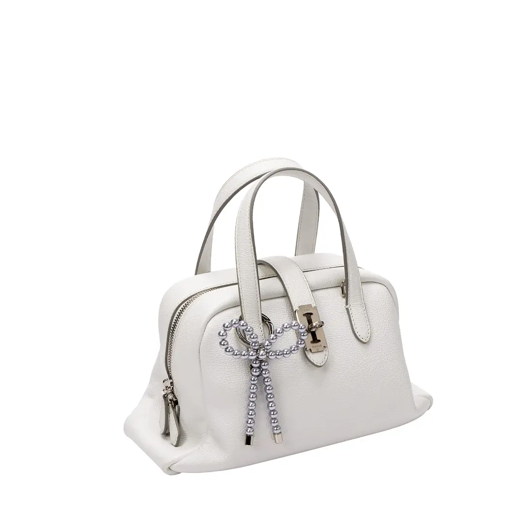 분크 Pearl Ribbon Charm (펄 리본 참) Grey 상품 이미지 2
