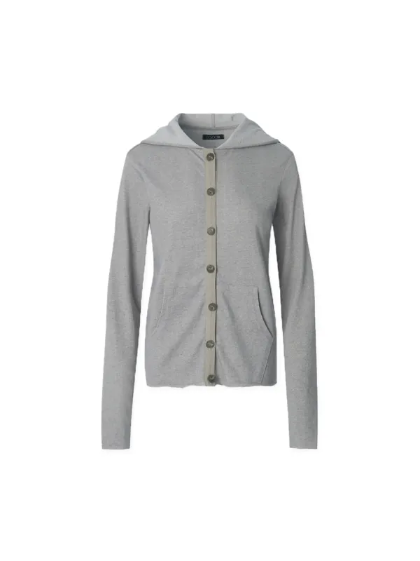 ✲2ND CODA HOOD CARDIGAN MELANGE