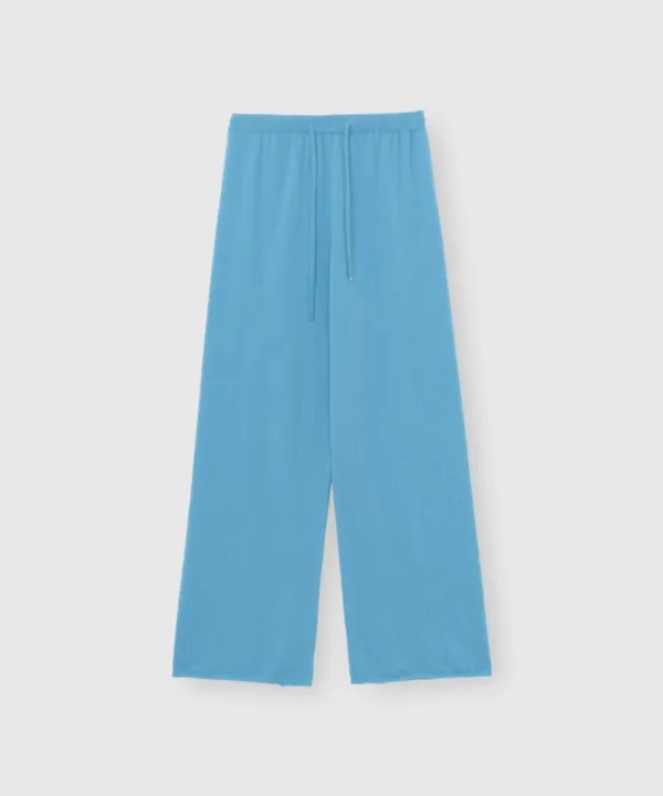 Blue rinse pants (Blue)