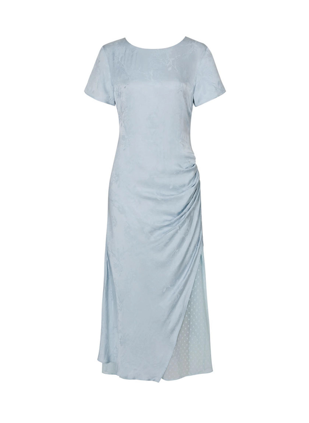 루루서울 Drape Half Sleeve Dress (Sky) 상품 이미지 1