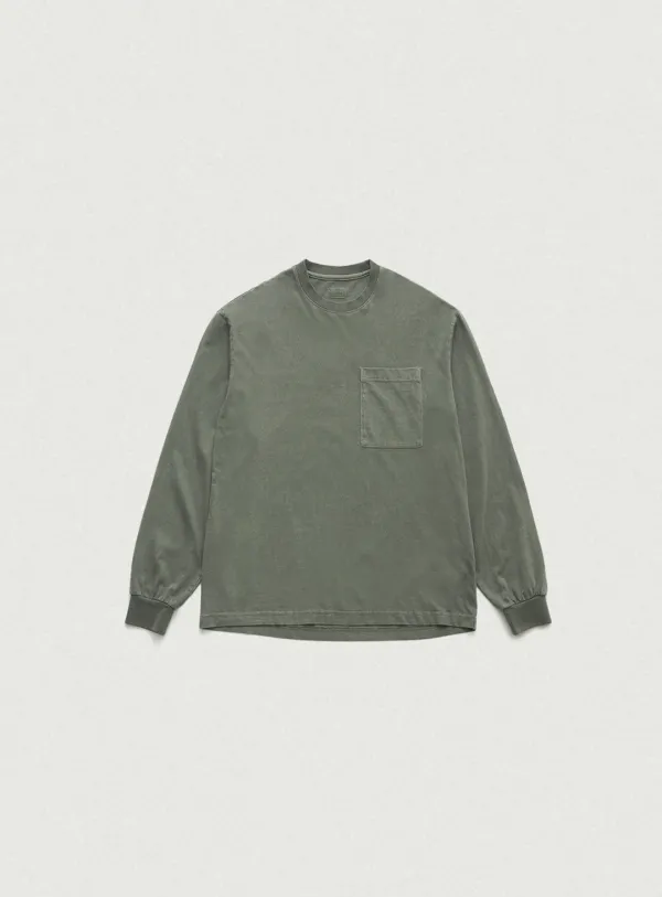 Maro Pigment Pocket T-Shirt_Khaki