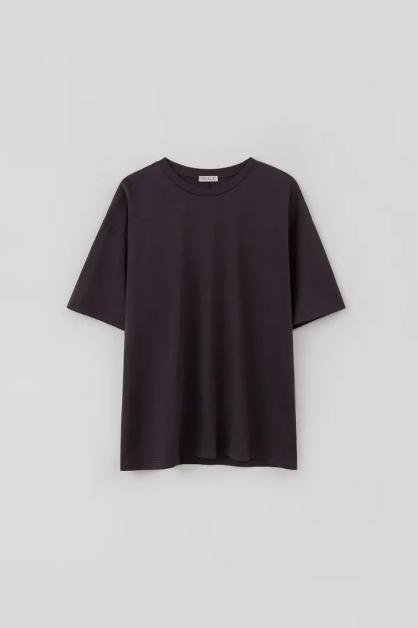 Seamless Loose Fit T-Shirt_Brown