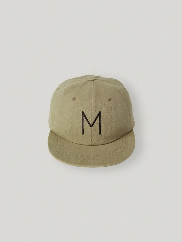 M Letter Ball Cap Beige (2nd)