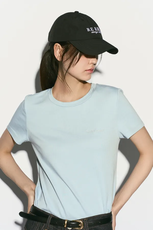 LOGO EMBROIDERED T SHIRT
