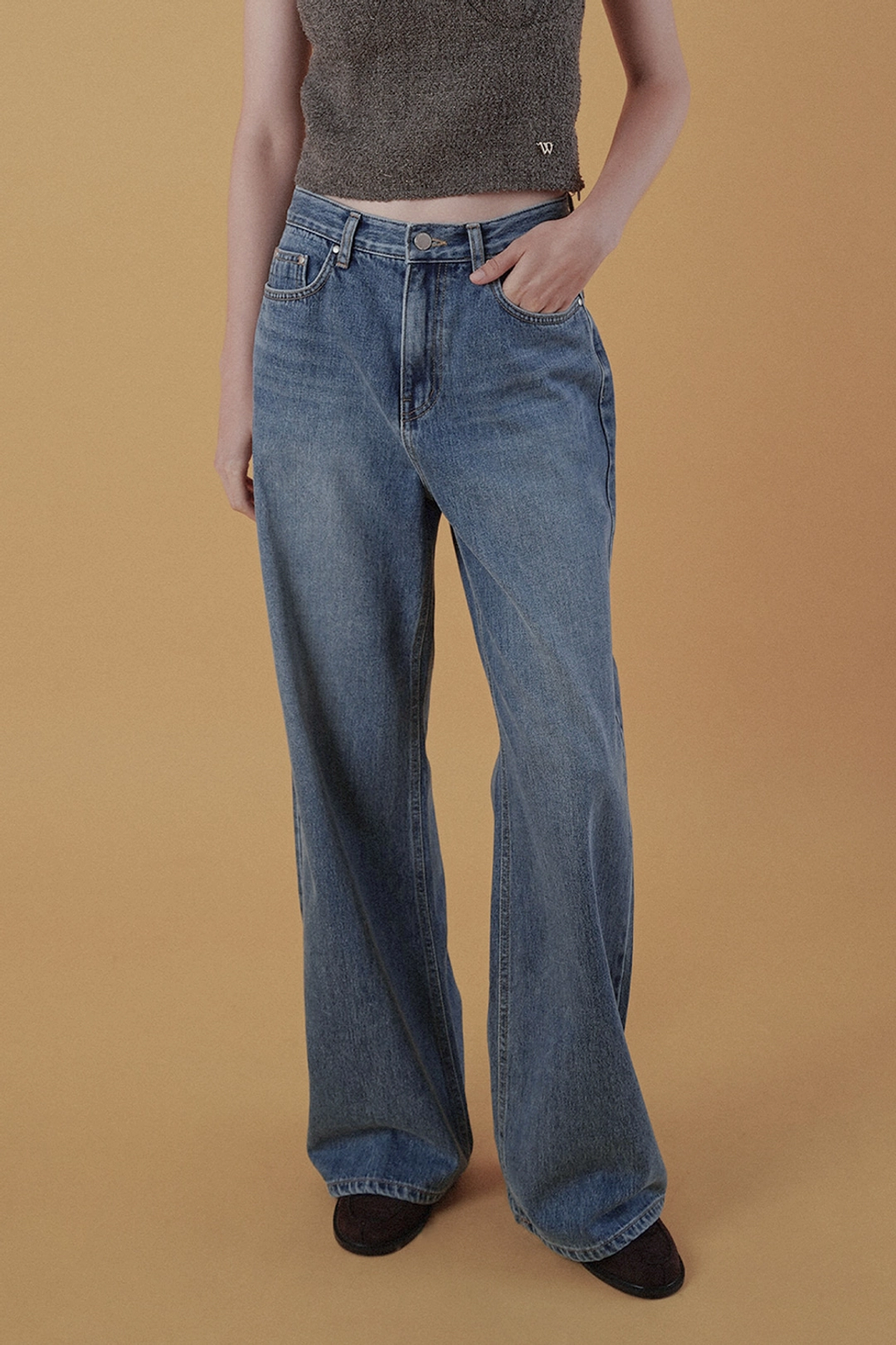 위드아웃썸머 Gleam denim pants 상품 이미지 2