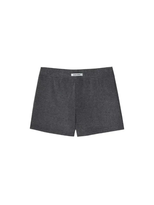 KNIT MICROSHORTS_CHARCOAL