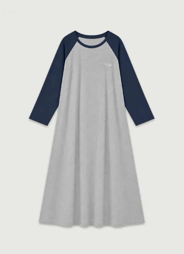 2nd/ Raglan Loose Ops [navy gray]
