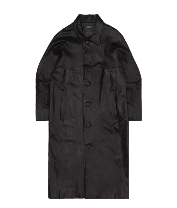 EP.9 01 LEATHER COAT