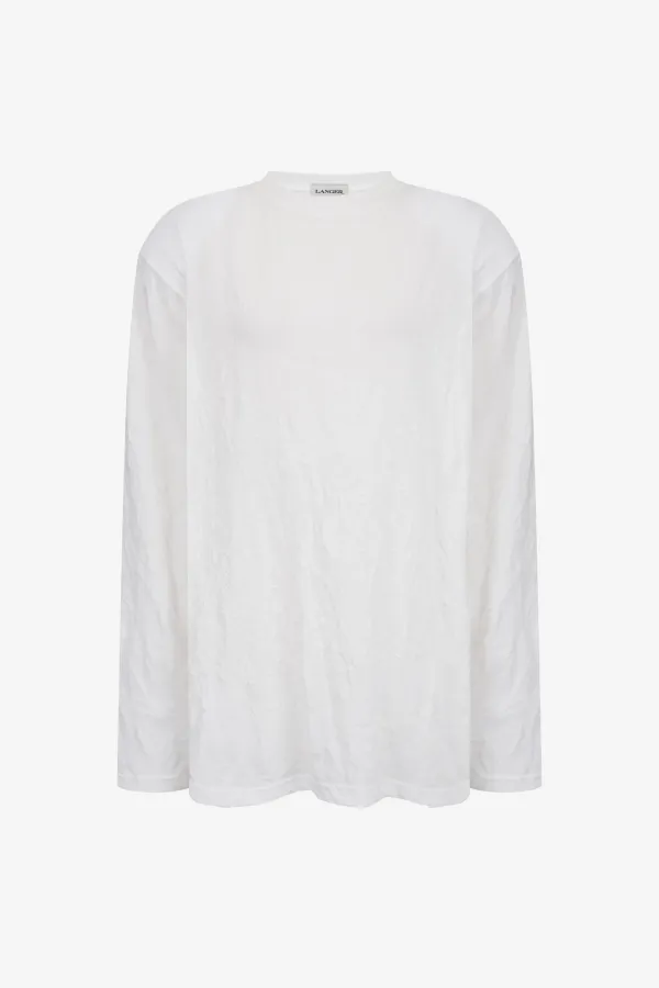 25FW real cris crinkle t-shirt