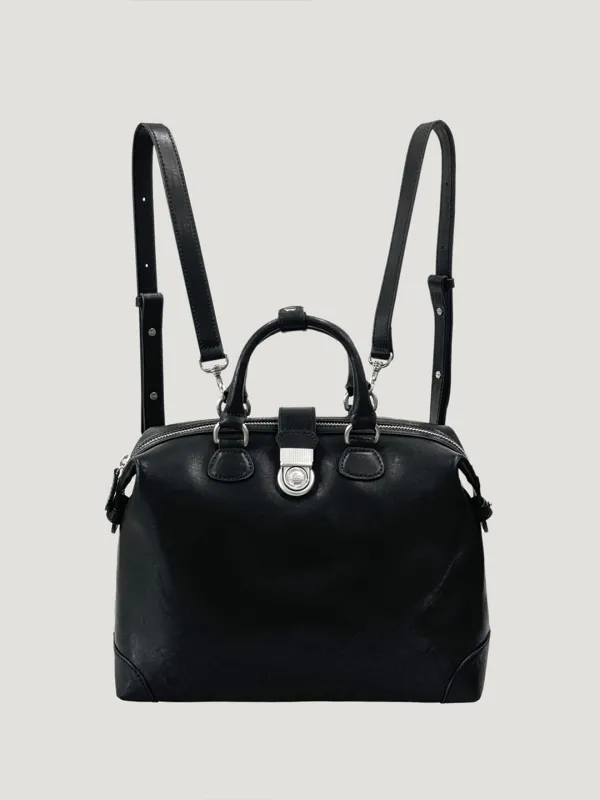 monde doctor backpack black