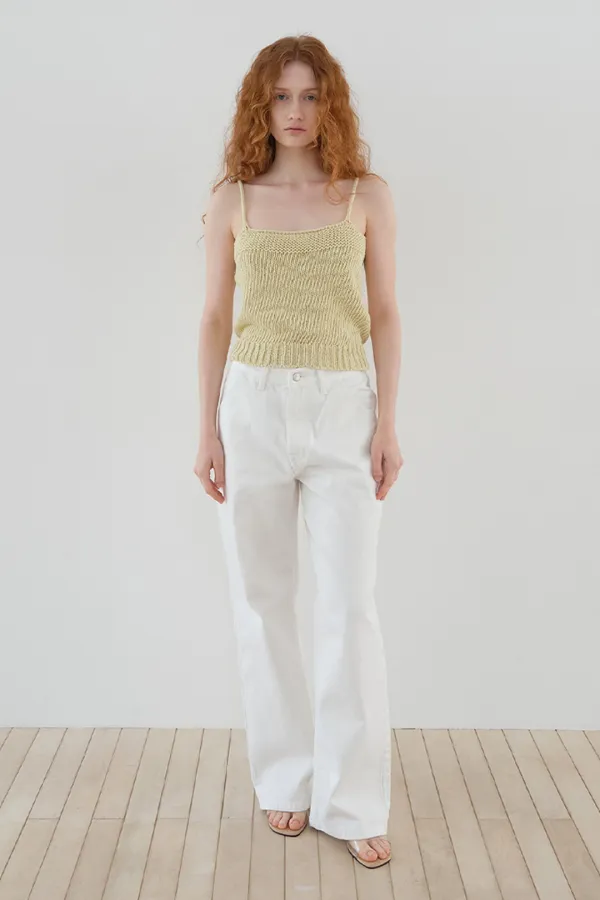 HAMME DENIM PANTS_ivory