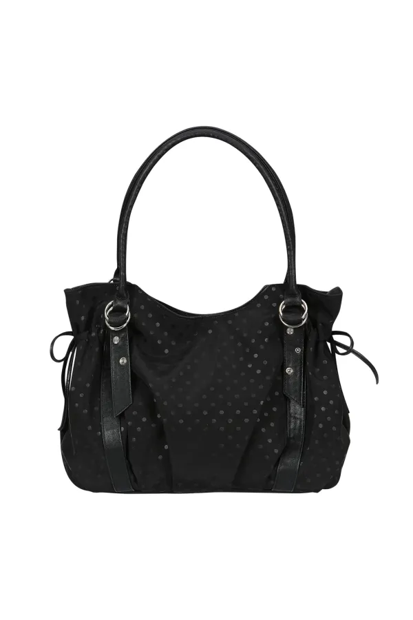 [×미세키서울] puff bag (black dot)