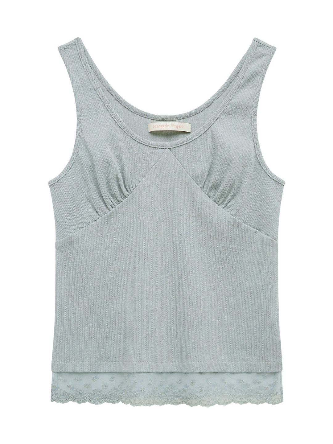 마가린핑거스 LACE DETAIL SLEEVELESS (BLUE) 상품 이미지 1