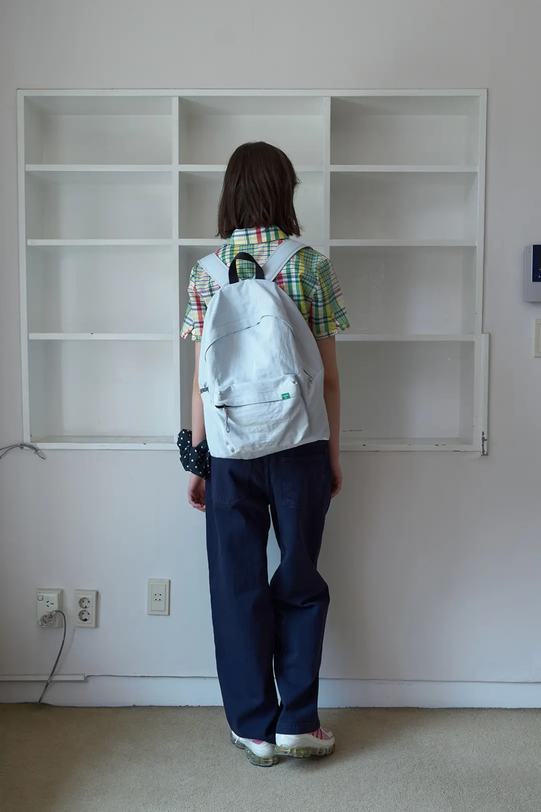 노컨텐츠 61. Casual backpack_Light grey 상품 이미지 2