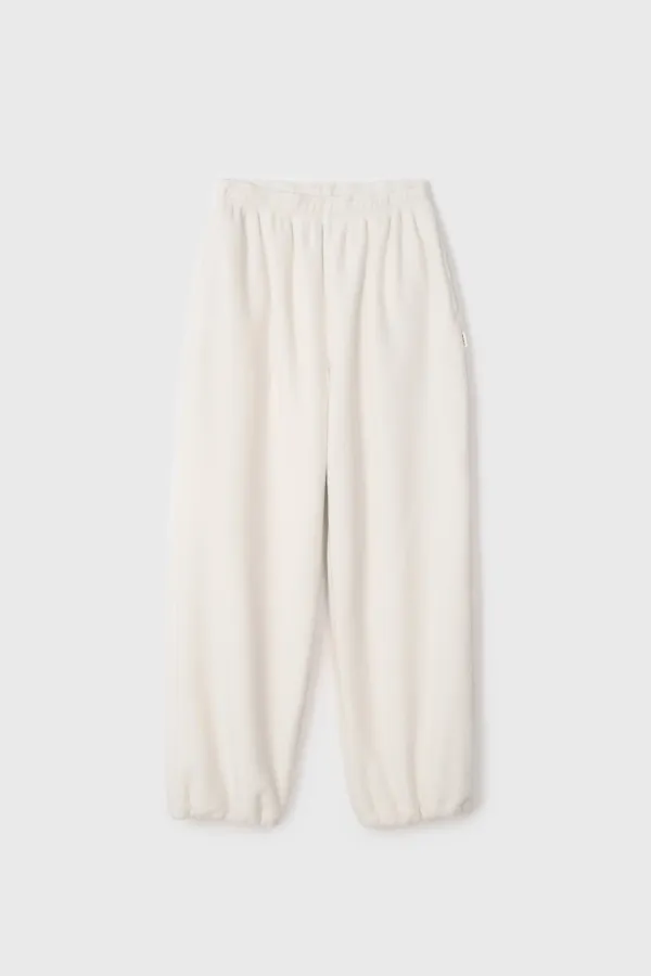 Soft Fleece Pants (Ivory)