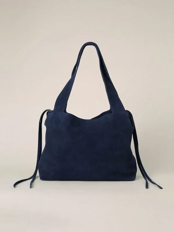 Loma Bag Navy Suede (2nd)