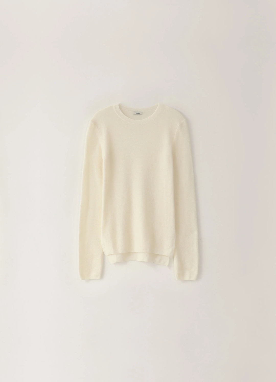 페블엠 4TH / Baby Alpaca Round Knit - Ivory 상품 이미지 1