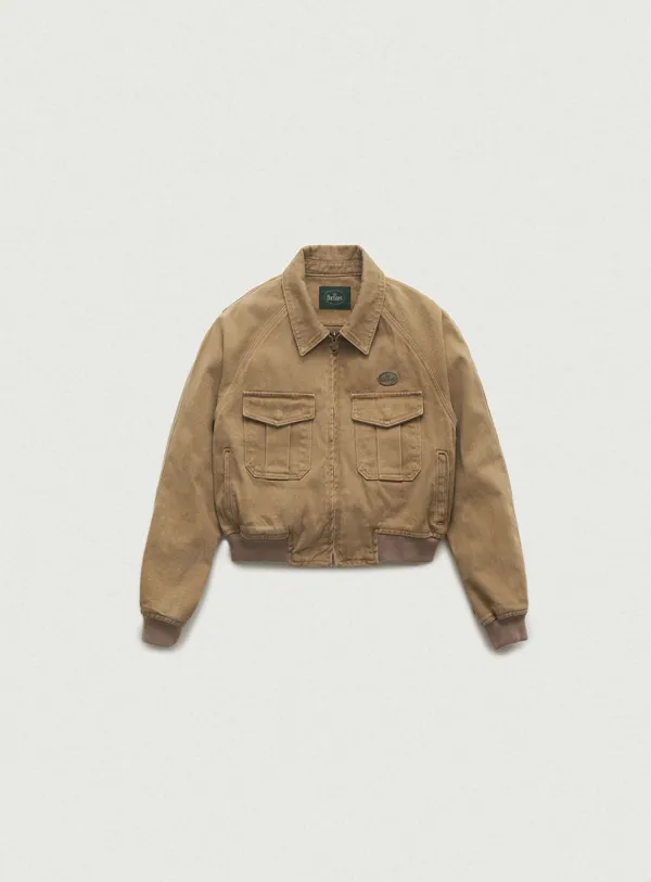 Tessie Cotton Blouson_Camel