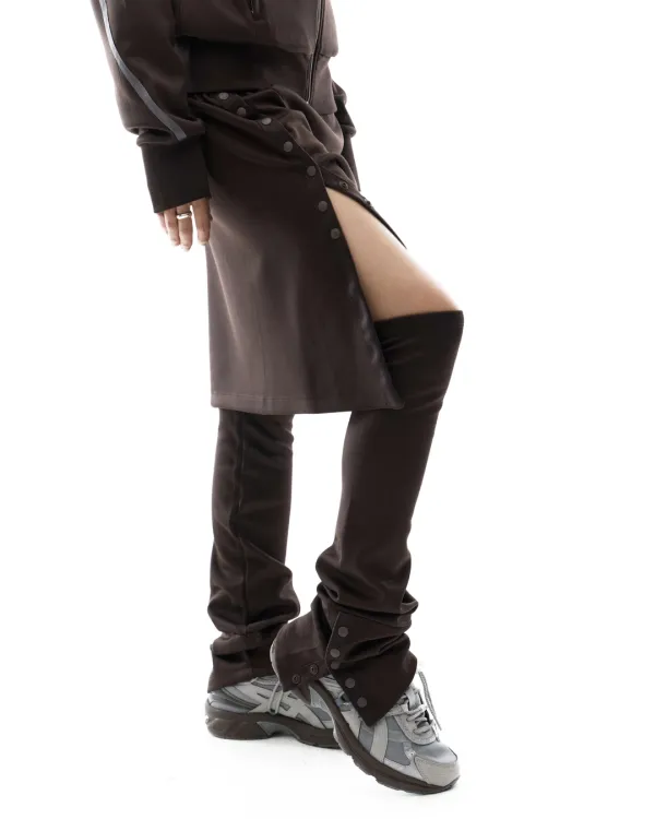 OJOS X ATMOS Slit Skirt With Leg Warmer