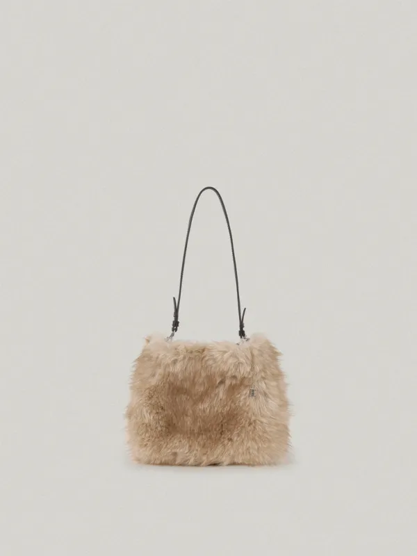 Mini Mousse Fur Bag - Brown미니 무스 퍼 백