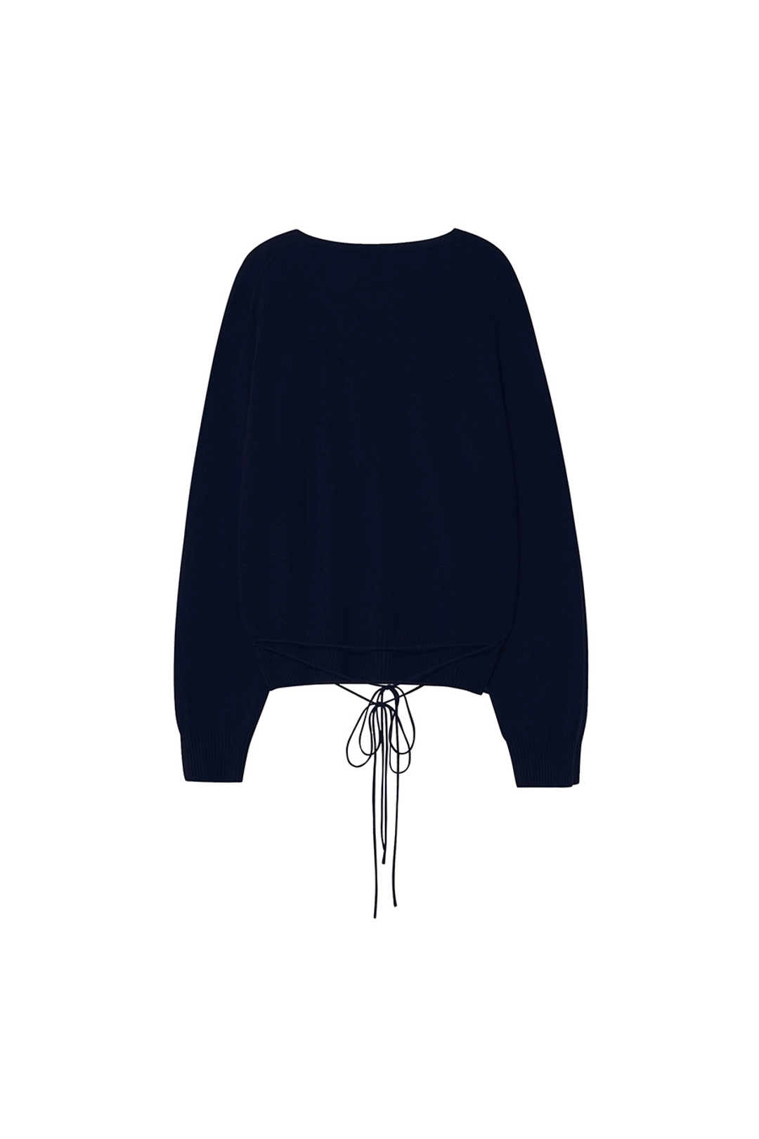 르917 CASHMERE BLEND WHOLEGARMENT V-NECK PULLOVER [NAVY] 상품 이미지 1