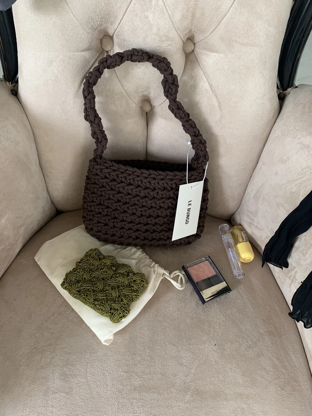 르벙드 cordon bag(brown) 상품 이미지 2