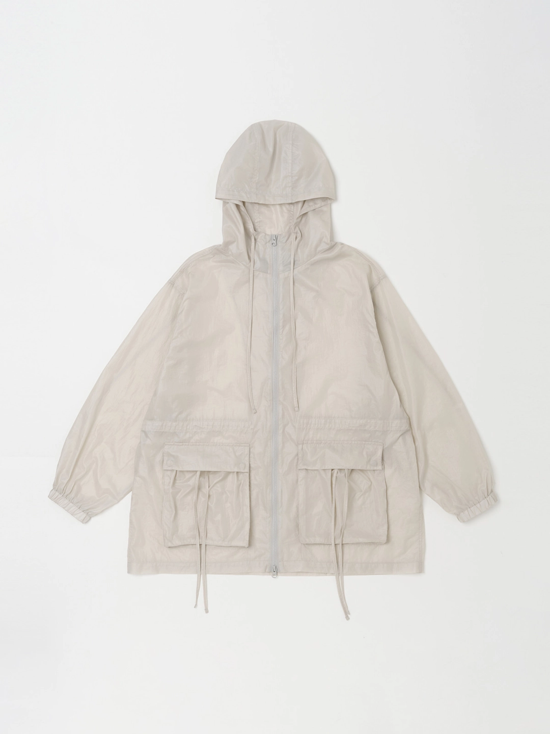 낫띵에브리띵 SHEER FIELD JACKET IN SOFT ECRU 상품 이미지 1