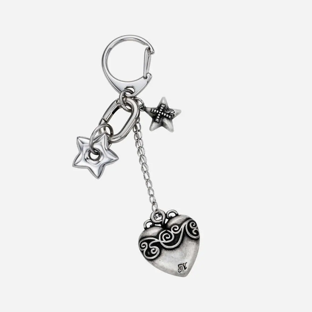엔프프 yearning keyring-black silver 상품 이미지 2