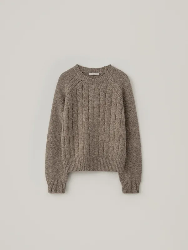 Soren Wool Sweater - Brown