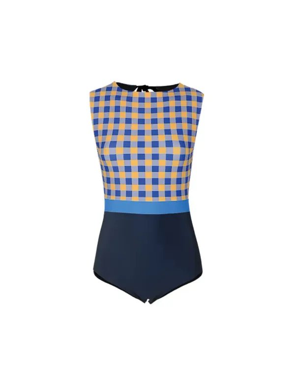 19 Fiona H Suit - Check / Navy