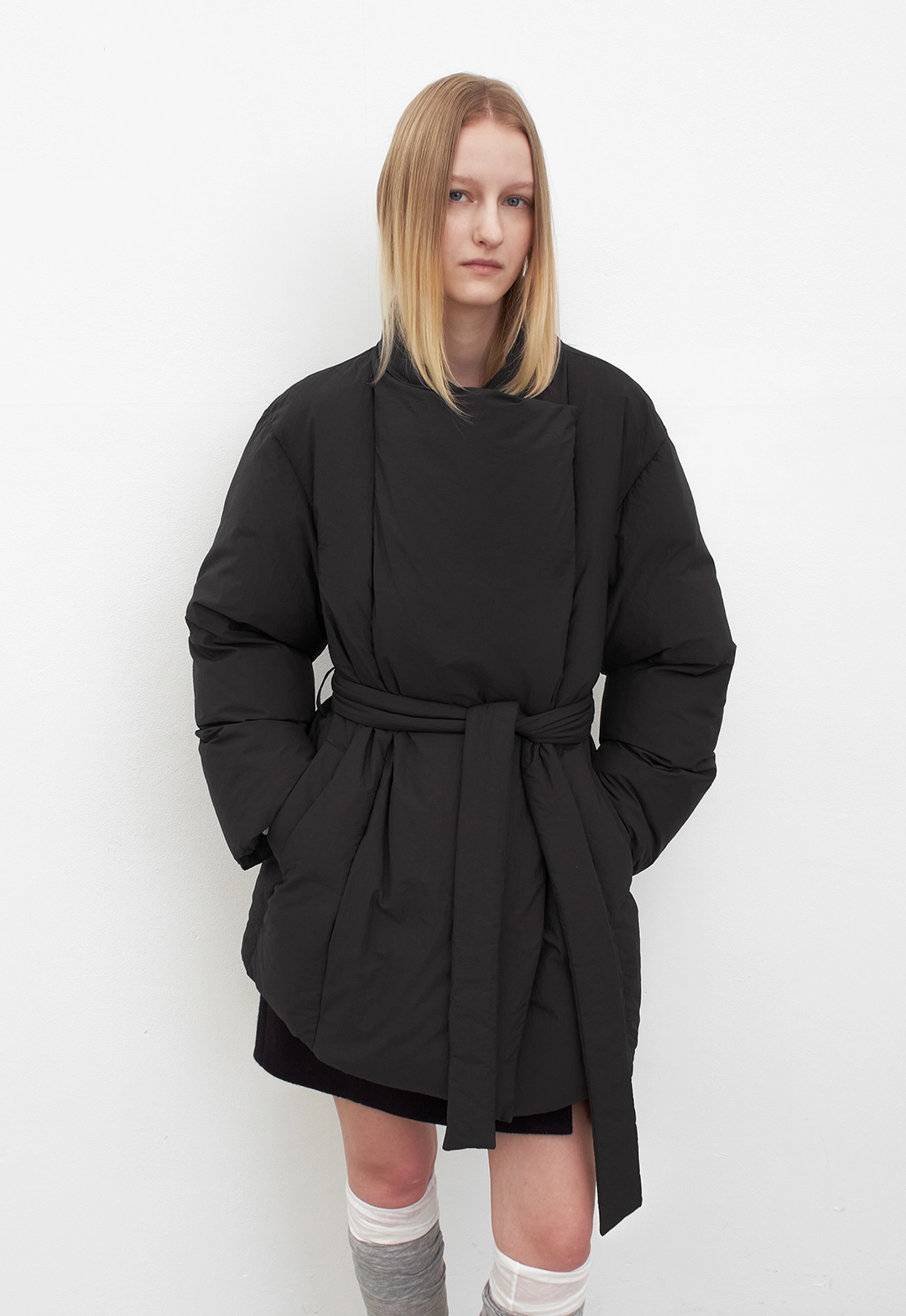 아뜰리에 나인 (JP-580)MELIN DUCK DOWN HALF JUMPER S 상품 이미지 3