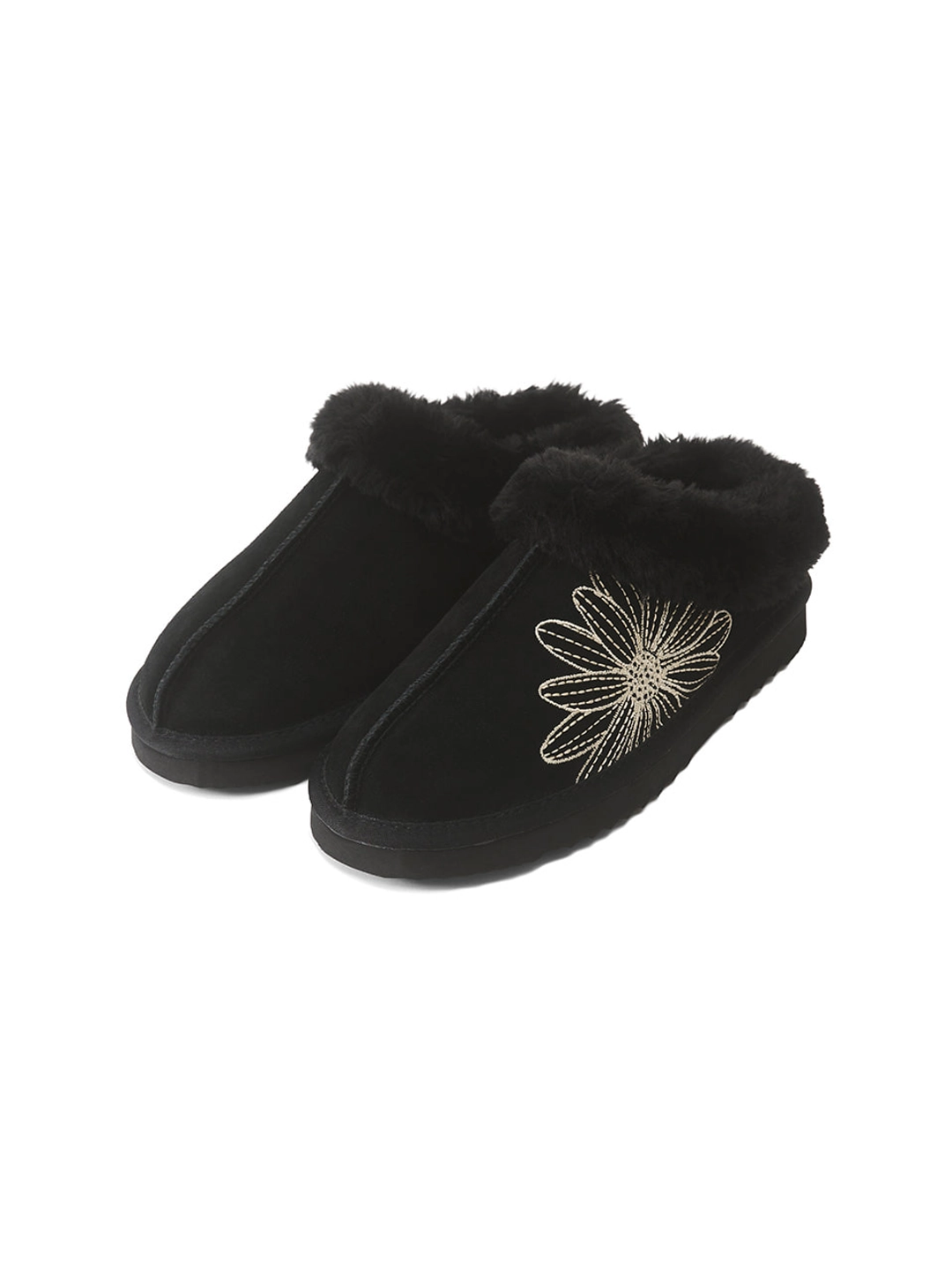 마르디 메크르디 CLASSIQUE FUR MULE (2CM)_BLACK 상품 이미지 2
