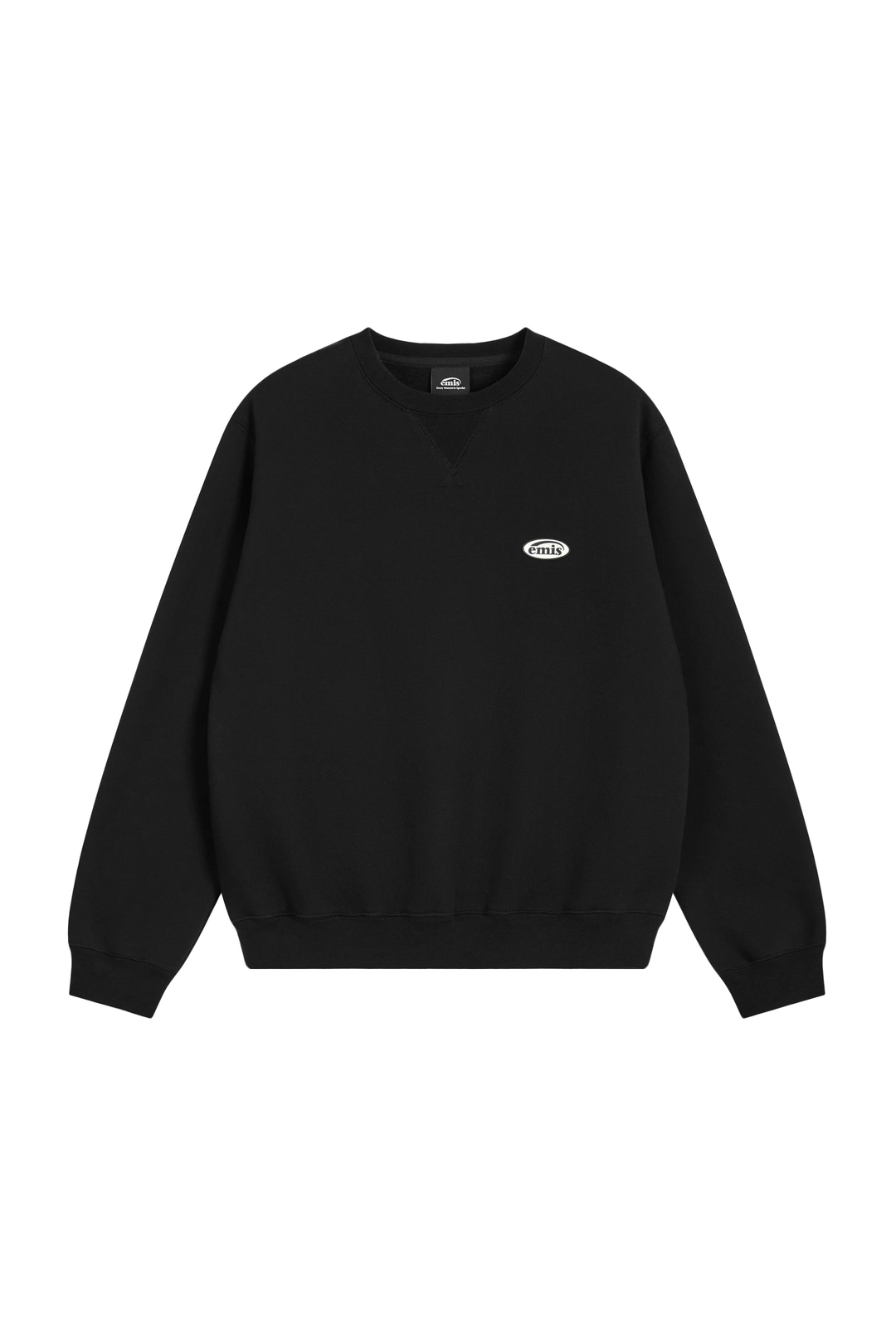 이미스 RUBBER PATCH SWEAT SHIRT-BLACK 상품 이미지 1